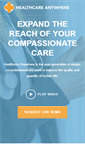 Mobile Screenshot of healthcareanywhere.com